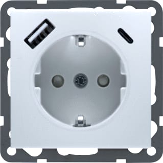 Honeywell Peha - Overige elektr. elemntn schakelmat. D 6511.70 Si Usb Ca