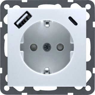 Honeywell Peha - Badora Overige elektr. elemntn schakelmat. D 11.6511.70 Si Usb Ca