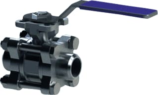 VTB valves - S13D Kogelafsluiter kogelkraan dn20 bw pn63
