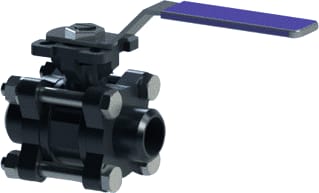 VTB valves - C13D Kogelafsluiter kogelkraan dn15 bw pn63
