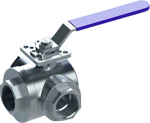 VTB valves - S57D Kogelafsluiter kogelkraan 1.1/2 l pn50