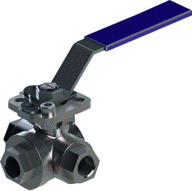 VTB valves - S57D Kogelafsluiter kogelkraan 3/8 t pn50