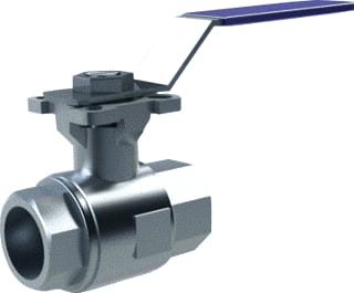 VTB valves - S02D Kogelafsluiter kogelkraan 3/4 pn63