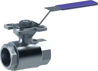 VTB valves - S02D Kogelafsluiter kogelkraan 1 pn63