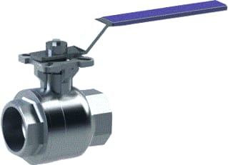 VTB valves - S02D Kogelafsluiter Kogelkraan 2 Pn63