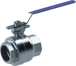 VTB valves - S02D Kogelafsluiter kogelkraan 2.1/2 pn63