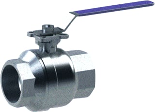 VTB valves - S02D Kogelafsluiter kogelkraan 4 pn63