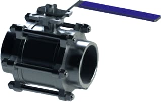 VTB valves - S13D Kogelafsluiter kogelkraan 4 pn63 tfm