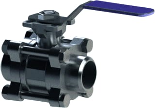 VTB valves - S13D Kogelafsluiter kogelkrn dn32 bw pn63 tfm