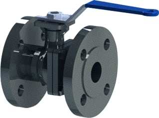 VTB valves - S216D Kogelafsluiter kogelkraan dn32 pn40 tfm