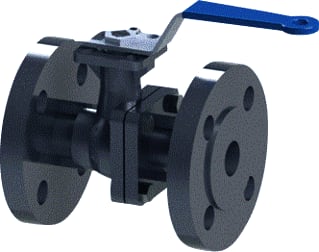 VTB valves - C216D Kogelafsluiter kogelkraan dn20 pn40 tfm