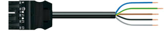Wago - Patchkabel inst.bare gebouwinstall. Kab M-O 4M 5X2,5 Zw Cca