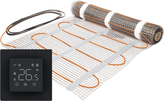 VASCO - Elektrische vloerverwarming Evloervw Set 16X0,5M Zw