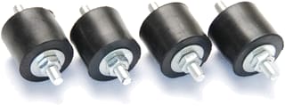 Castel Engineering - Trillingsdemper Cylindr Trildempers 4St
