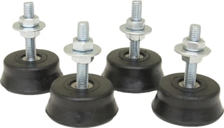 Castel Engineering - Trillingsdemper Platte Trilldempers 4St