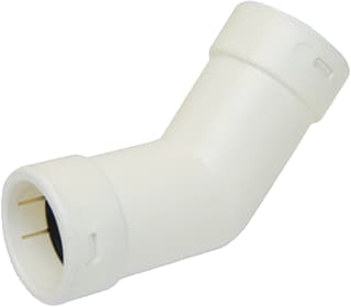 Castel Engineering - Fitting met 2 aansluitingen Aansl 45 Pvc Afvpyp Rdp20