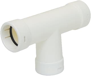 Castel Engineering - Fitting met 3 aansluitingen T-Aansl Pvc Afvpyp Rdp.20
