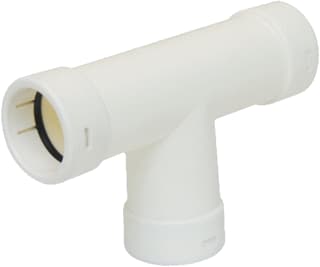 Castel Engineering - Fitting met 3 aansluitingen T-Aansl Pvc Afvpyp Rdp.32