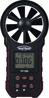 Testboy - Luchtsnelheidsmeter Tv 350 Anemometer