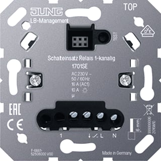 Jung - Elektronische schakelaar (compleet) Relaiseenhd 1Kan