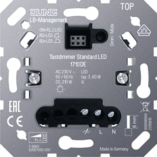 Jung - Dimmer Tast Standaard Led