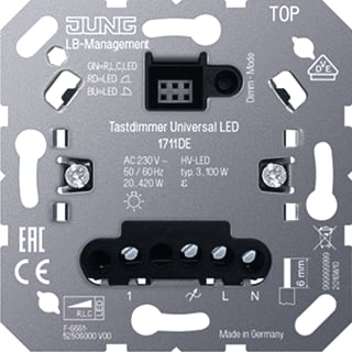 Jung - Dimmer Tast Universl Led