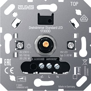 Jung - Dimmer Draaidimmer Standaard Led