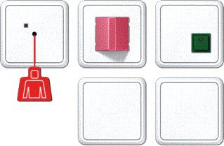 Jung - Miva schakelmateriaal Nrscd0834-2Ww