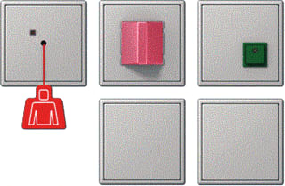 Jung - Miva schakelmateriaal nrsls0834-2lg
