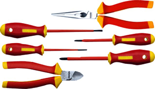 Klauke - Gereedschapset tang/schr set vde 6v