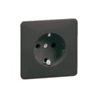 Honeywell Peha - Standaard Color Wandcontactdoos (WCD schakelmat.) wcd ra 1v zwart 80.6611zw