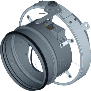 Inatherm - FDMS Brandklep rond Brandklep 100Mm.01