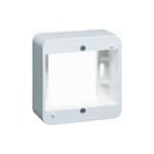 Honeywell Peha - Standaard Opbouwbak inbouwschakelmateriaal Opb Rand 1V Wit 80.691W