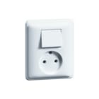 Honeywell Peha - Standaard Combinatie schakelaar/wcd Wisskomb/Wcd Z/A Lev.Wit