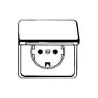 Honeywell Peha - Standaard Wandcontactdoos (WCD schakelmat.) Wcd Sv 80.6611Ksiw