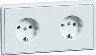 Honeywell Peha - DIALOG Wandcontactdoos (WCD schakelmat.) Wcd Ra 2V 2P Instk Wt