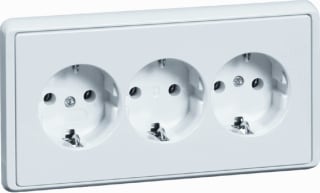 Honeywell Peha - DIALOG Wandcontactdoos (WCD schakelmat.) Wcd Ra 3V 2P Instk Wt