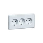 Honeywell Peha - DIALOG Wandcontactdoos (WCD schakelmat.) Wcd Ra 3V 2P Instk Wt