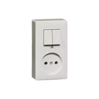 Honeywell Peha - Opbouw-standaard Combinatie schakelaar/wcd Komb Ser/Wcd Z/A H1995