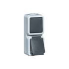 Honeywell Peha - Spatwaterdicht Combinatie schakelaar/wcd Swdkomb Wcd+Ra/Sch6666Wab