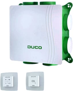 Duco - Woonhuisventilator All In1 Box Silnt Co2 Bin