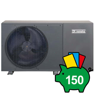 Remeha - Warmtepomp (lucht/water) monobloc Conf Mb 400-4 Bui W-Pomp