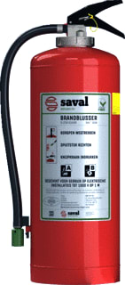Saval - Bioclass Brandblusser Bioclss Schuimblssr B6C-F3