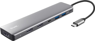 Trust - Usb-hub trust dalyx 7-in-1 usb-c hub