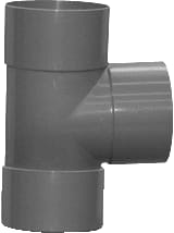 Pipelife - Polisan Fitting met 3 aansluitingen Pvc T-Stuk 90 3Xm 75 L