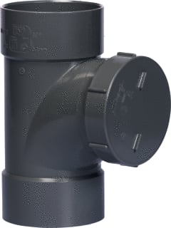 Pipelife - Renofort SN 4 Fitting met 3 aansluitingen Pvc Ontststschrf Mf/Sp110