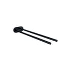 Emco - Round Handdoekhouder 2L Zw