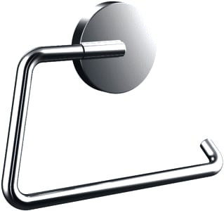 Emco - Round Closetrolhouder Z/Klep Ch
