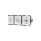 Kopp - HK07 KombiQuick Wandcontactdoos (WCD schakelmat.) 3X Wcd 1V Ra Hw