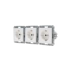 Kopp - HK07 KombiQuick Wandcontactdoos (WCD schakelmat.) 3X Wcd 1V Ra Sh Hw